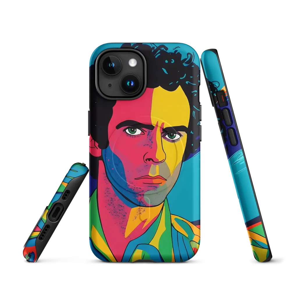 Electric Visage: A Portrait of Vibrance