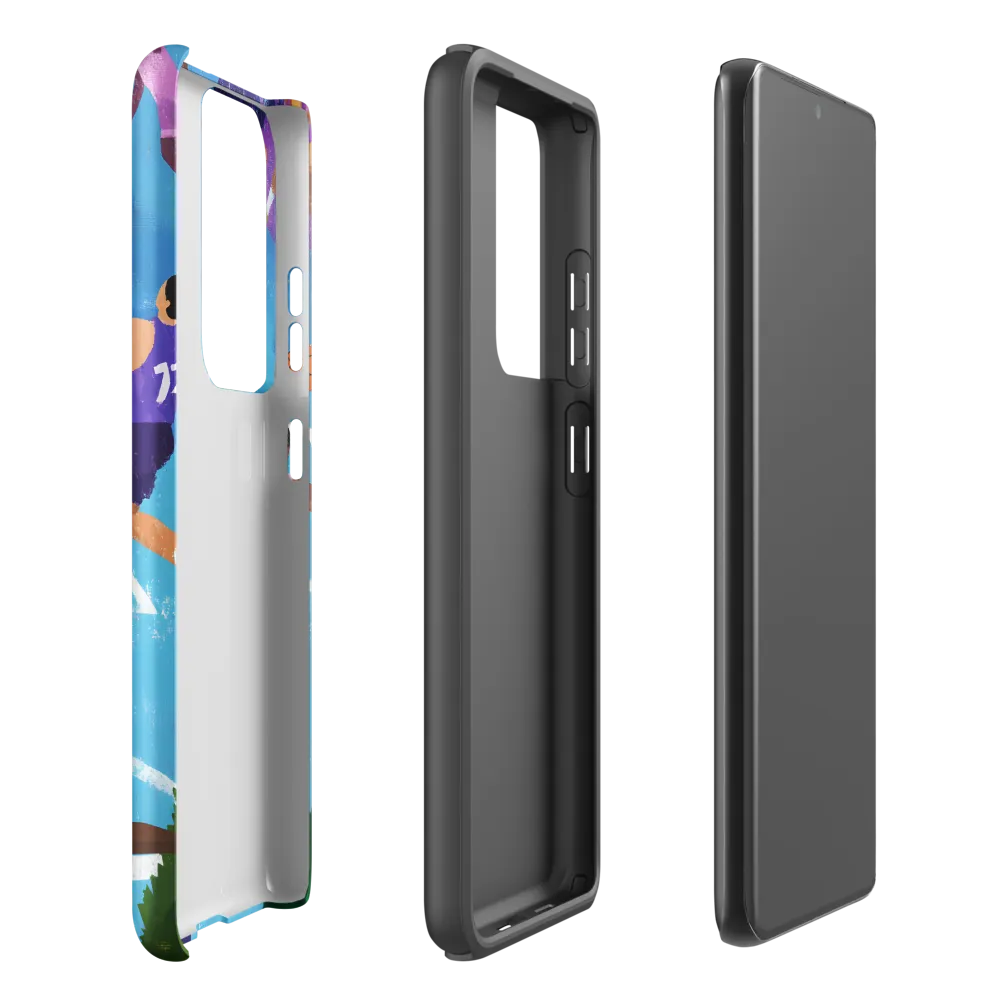 The Pulse of the Game | Phone Case |  S21 Ultra | Tough Case | Matte