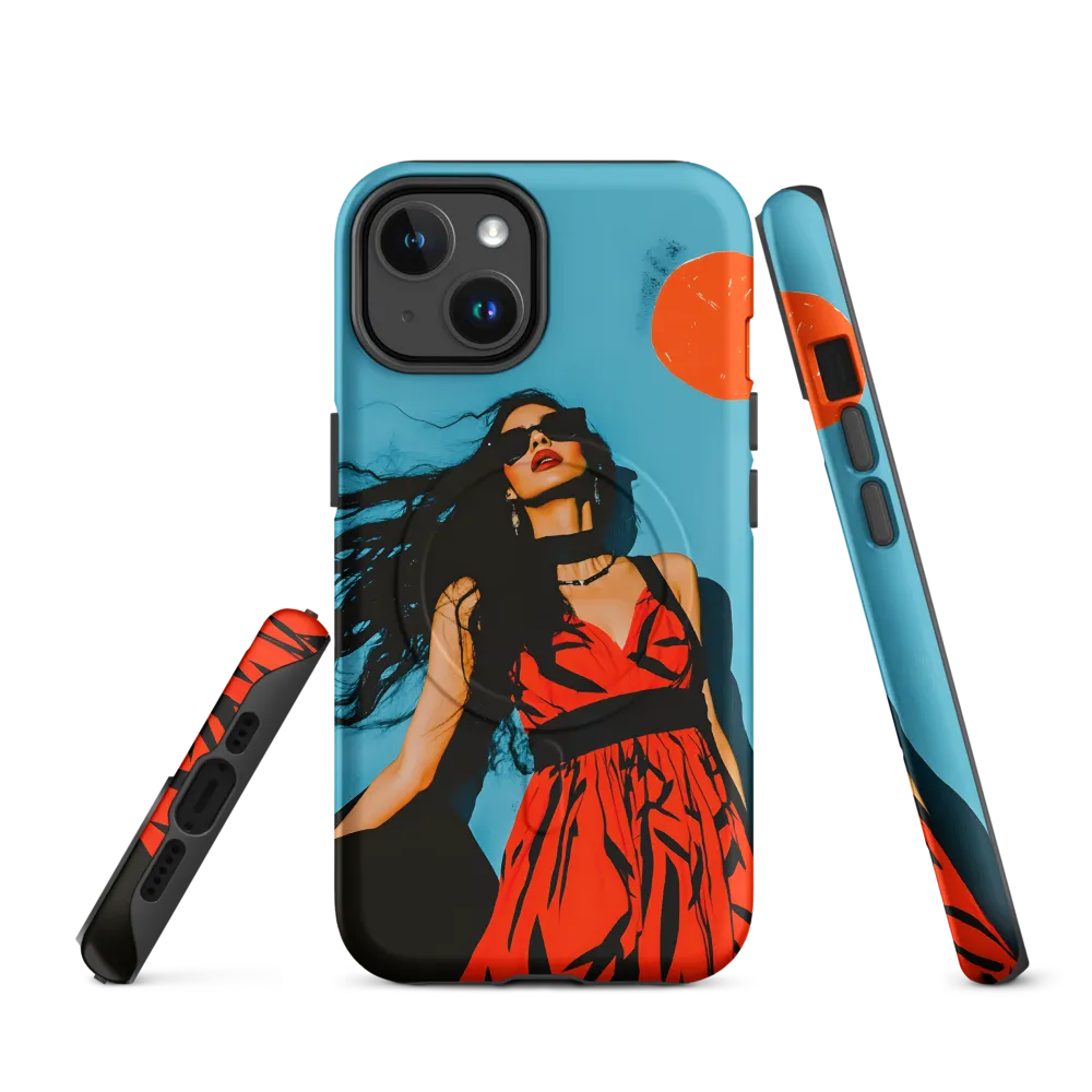Sunset in Fashion: A Modern Portrait
