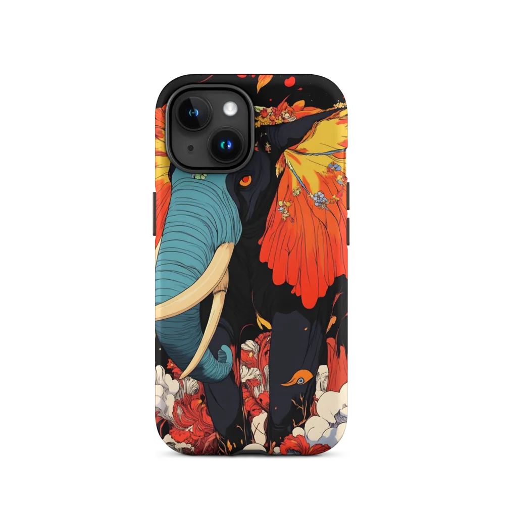Majesty of the Floral Elephant | Phone Case |  15 | Tough Case | Matte