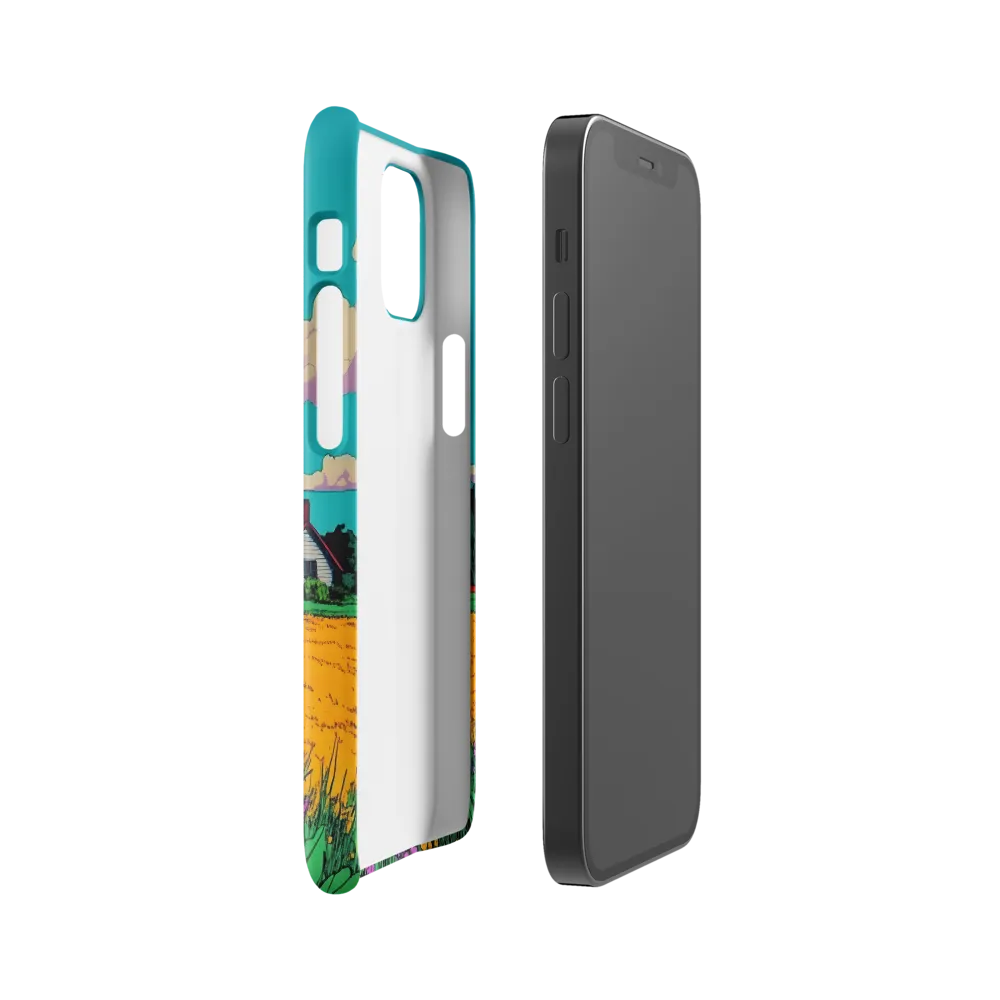 Whispers of a Sunlit Meadow | Phone Case |  12 Mini | Snap Case | Glossy