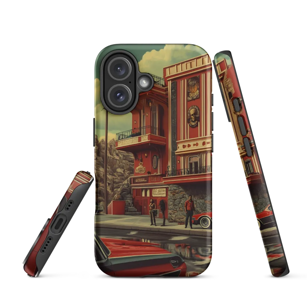 Retro Urban Dreamscape | Phone Case