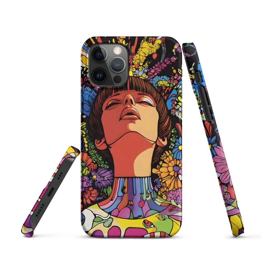 Vibrant Ecstasy: A Psychedelic Portrait