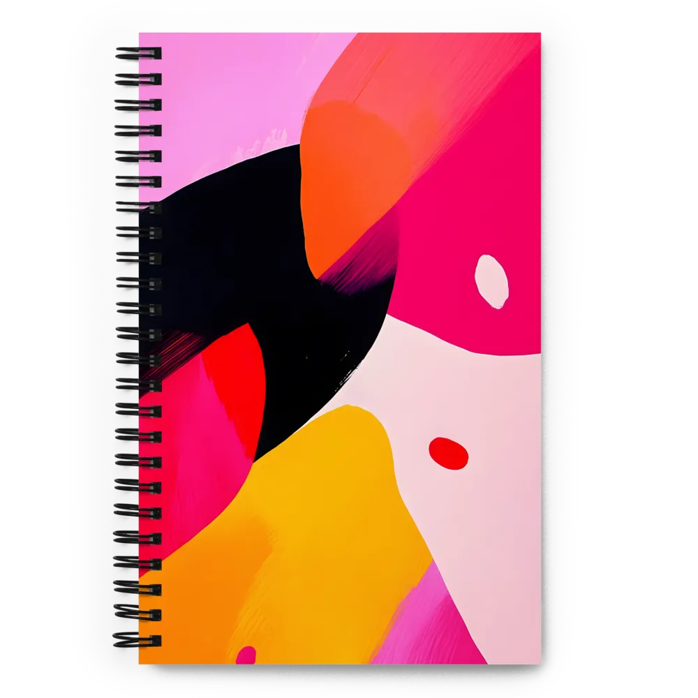 Playful Interplay of Colors | Spiral Notebook