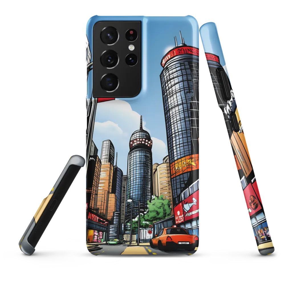 Urban Pulse: A Comic Cityscape