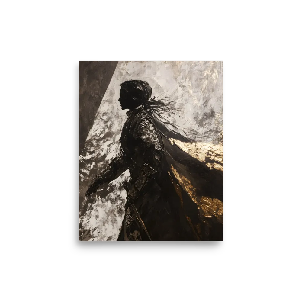 The Silhouette of Valor | Poster | 8″×10″
