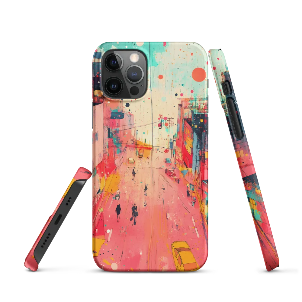 Vibrant City Life | Phone Case |  12 Pro | Snap Case | Matte