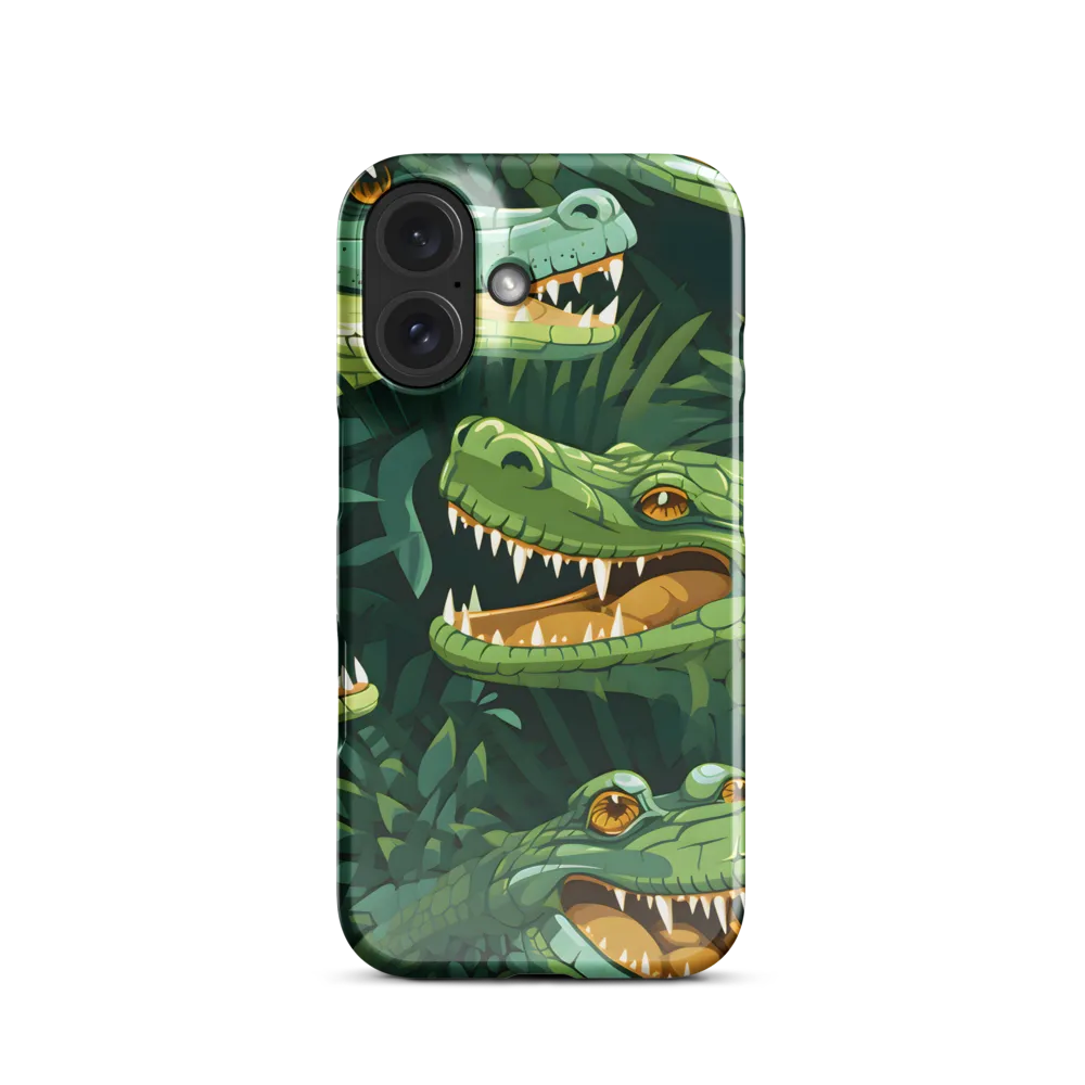 Fierce Crocodilian Medley | Phone Case |  16 | Snap Case | Glossy