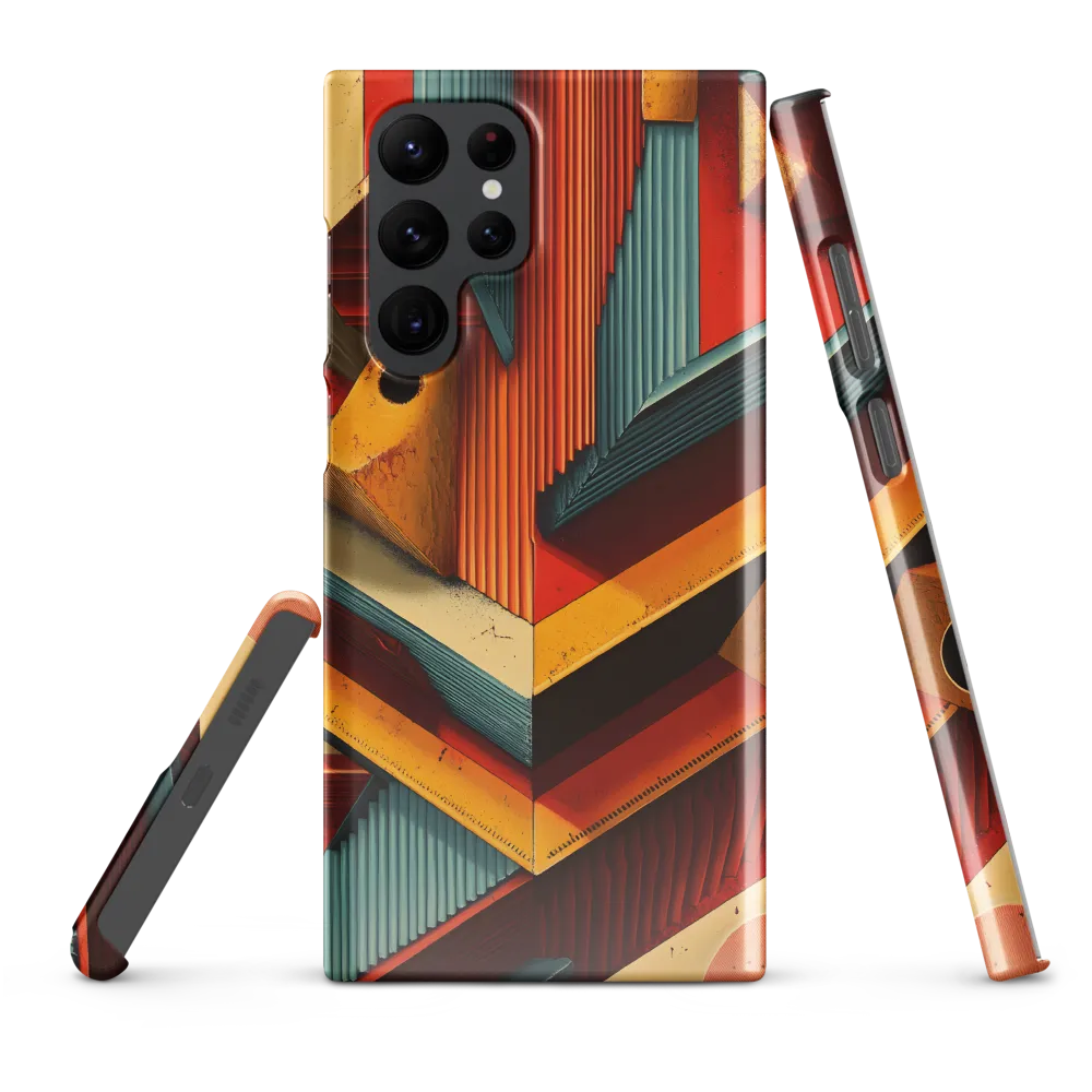 Geometric Harmony | Phone Case |  S22 Ultra | Snap Case | Glossy