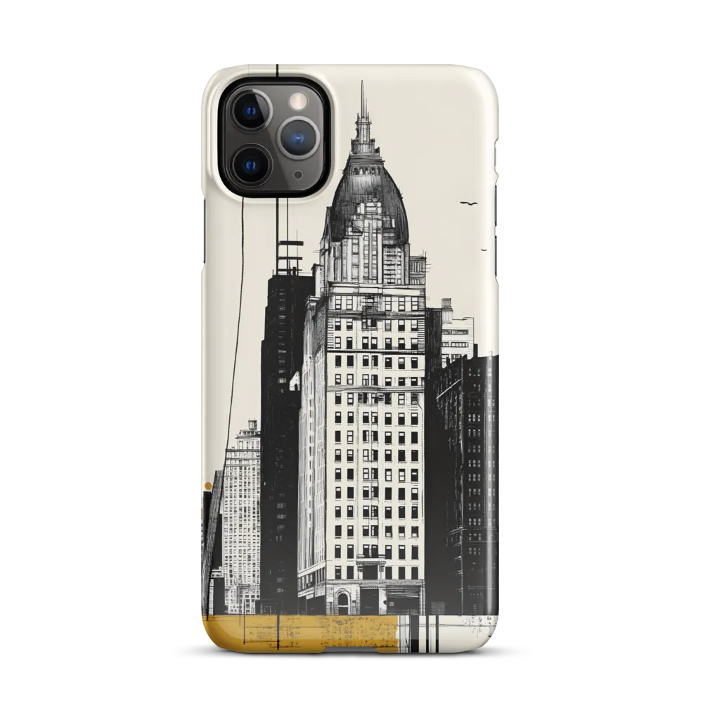 Urban Elegance: A Modern Cityscape | Phone Case |  11 Pro Max | Snap Case | Glossy