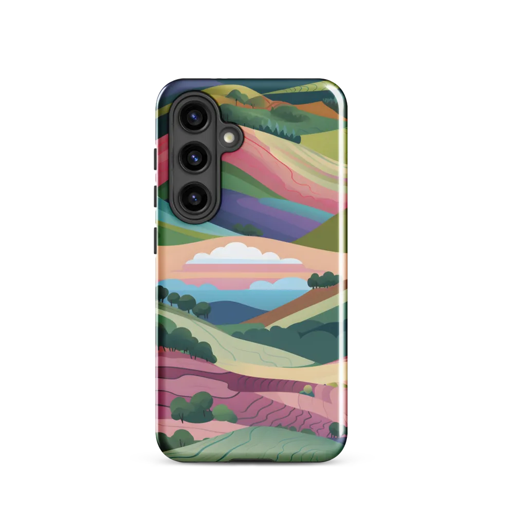 Harmonious Hills | Phone Case |  S24 | Tough Case | Glossy
