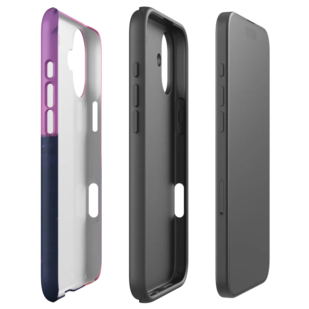 Solitude on the Edge | Phone Case |  16 Plus | Tough Case | Matte