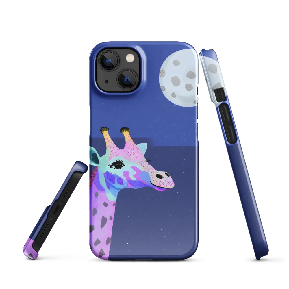 Whimsical Giraffe Under the Stars