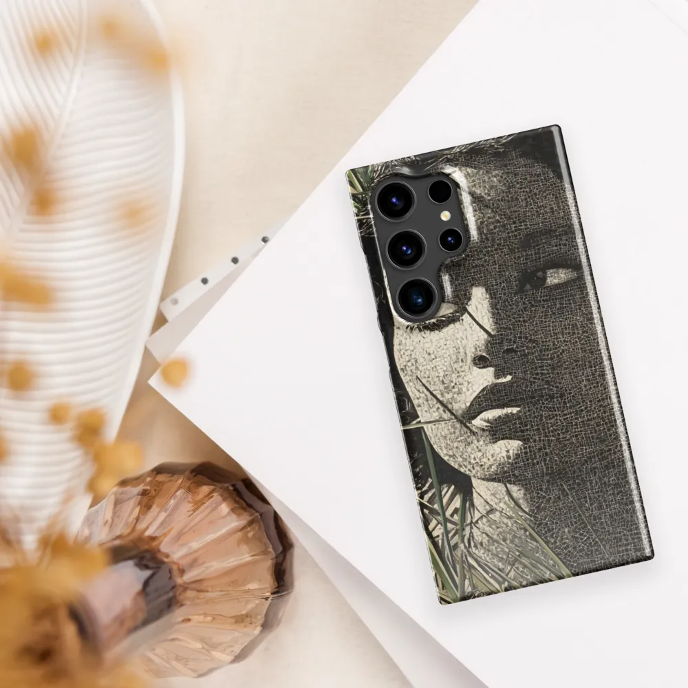 Whispers of Nature: A Portrait | Phone Case |  S24 Ultra | Snap Case | Glossy