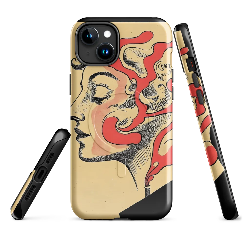 Ethereal Whispers | Phone Case |  15 Plus | MagSafe® Tough Case | Glossy