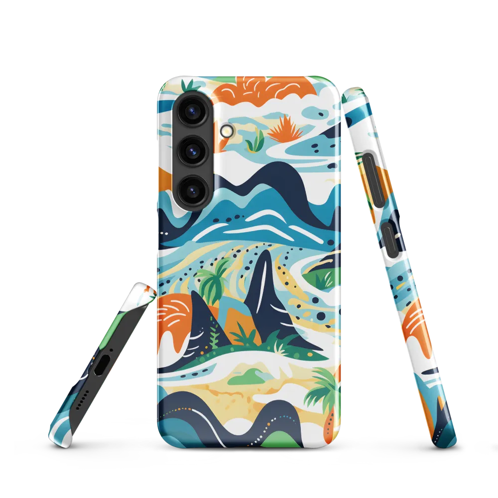 Abstract Tropical Landscape