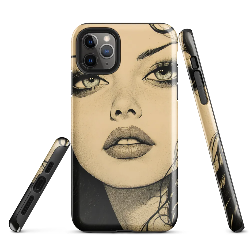 Enigmatic Gaze | Phone Case |  11 Pro Max | Tough Case | Glossy