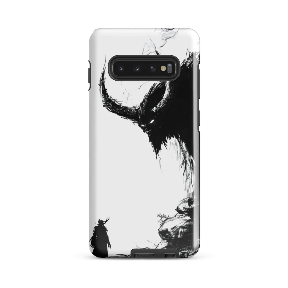 Confrontation with the Unknown | Phone Case |  S10 Plus | Tough Case | Glossy