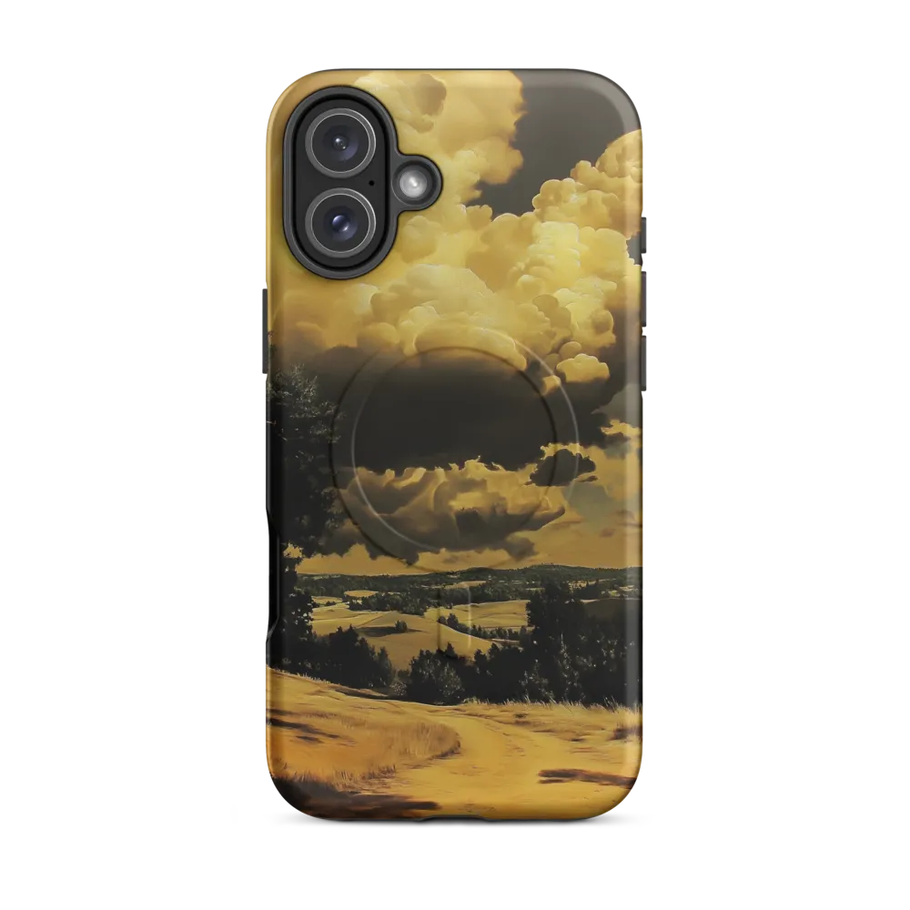 Golden Serenity in the Landscape
