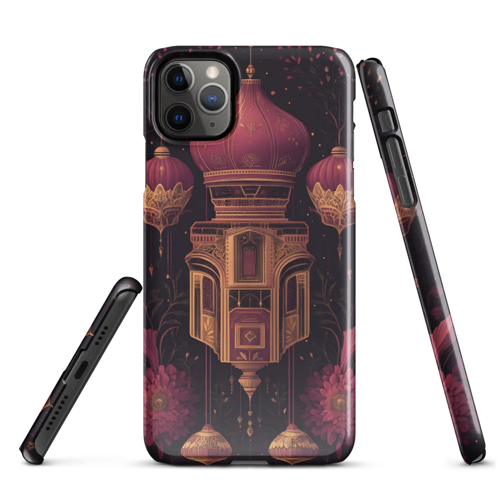 Ornate Harmony: A Digital Floral Architecture | Phone Case |  11 Pro Max | Snap Case | Glossy