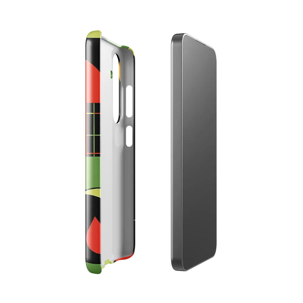 Geometric Harmony | Phone Case |  S24 | Snap Case | Glossy