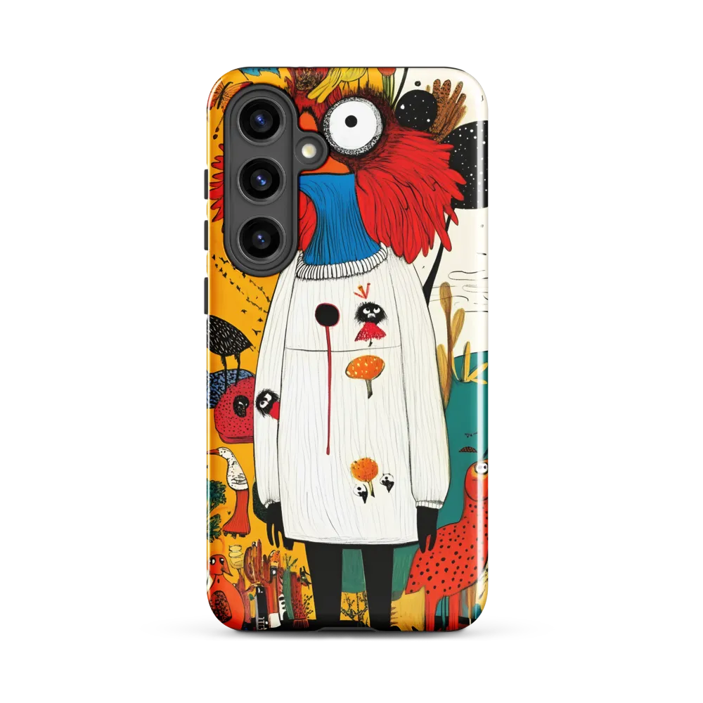 Whimsical Bird's Embrace