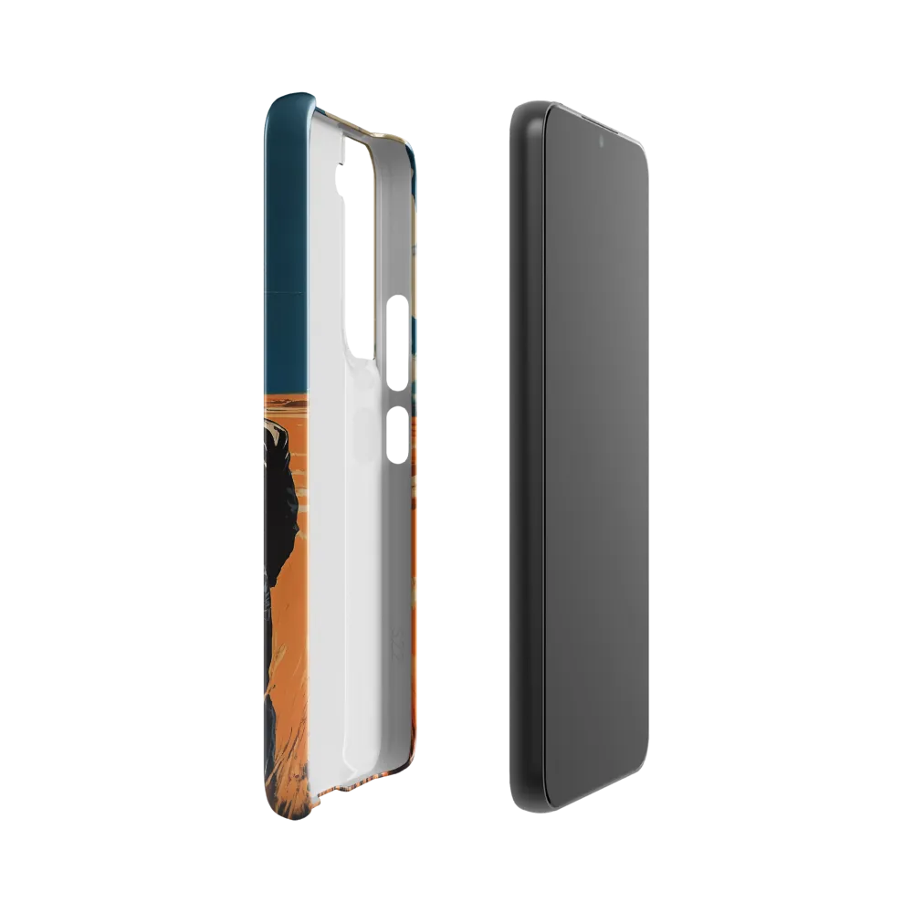 Silent Anticipation | Phone Case |  S22 | Snap Case | Glossy