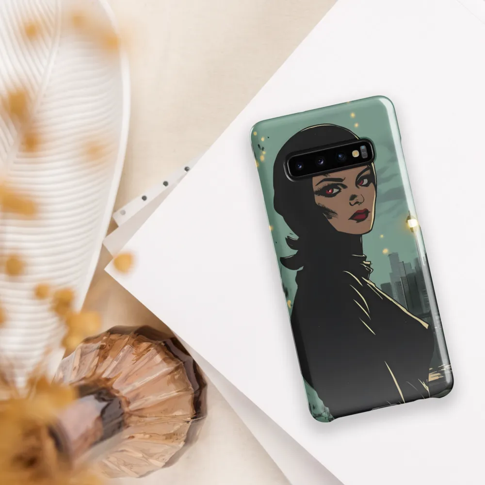 Shadows of Intrigue | Phone Case |  S10 Plus | Snap Case | Glossy