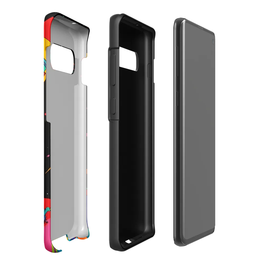 Cosmic Voyage: The Neon Lift-Off