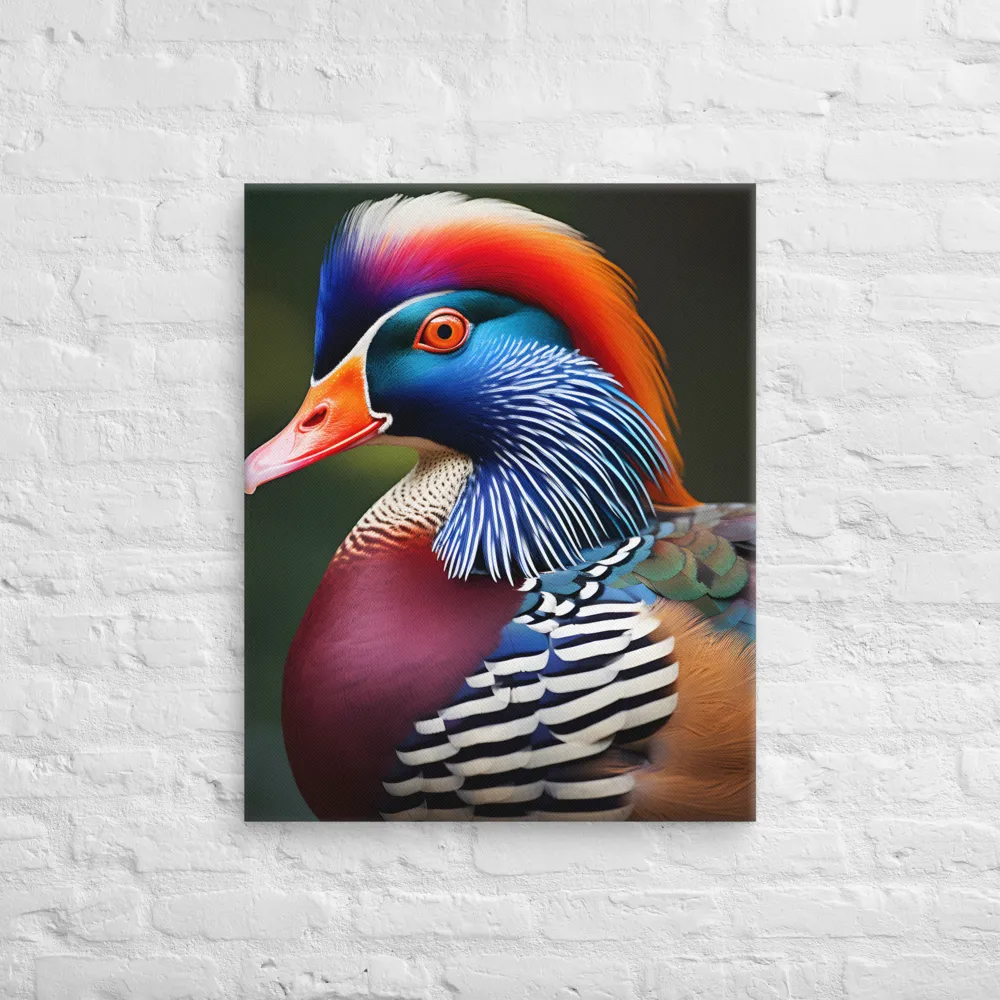 The Majestic Mandarin | Canvas | 24″×30″