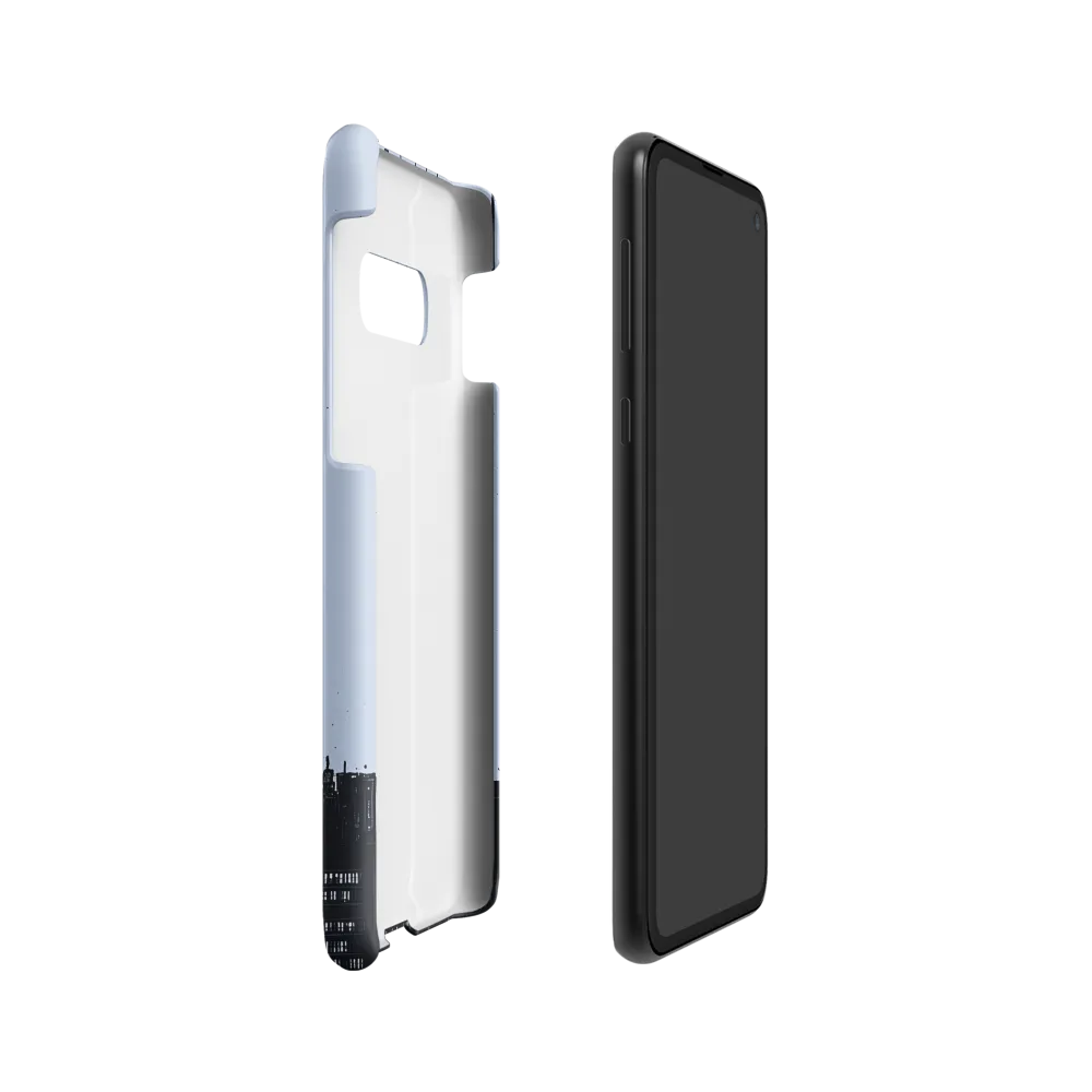 Elevated Serenity: A Minimalist Cityscape