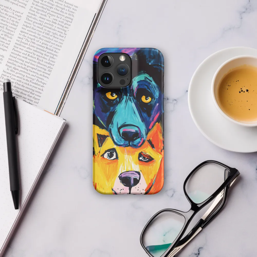 Vibrant Companions: An Expression of Canine Spirit