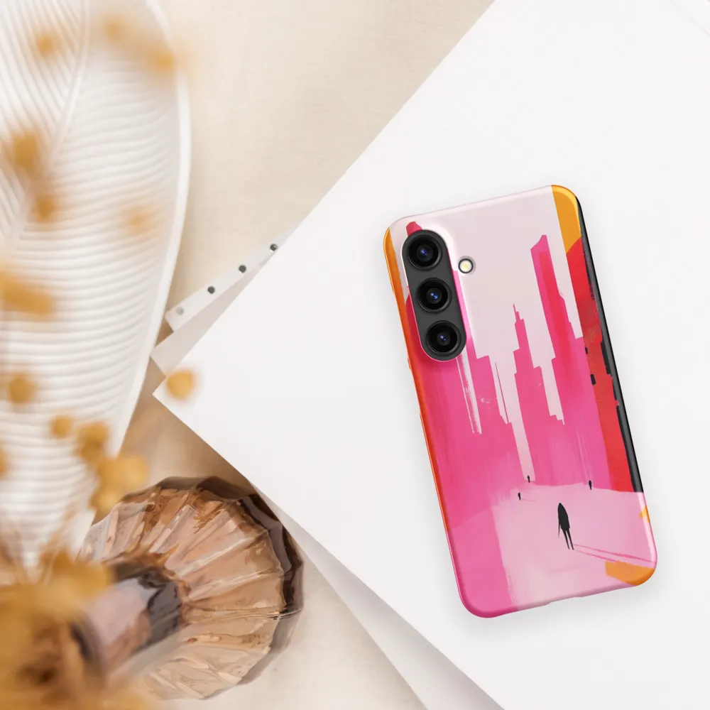Urban Echoes in Pink