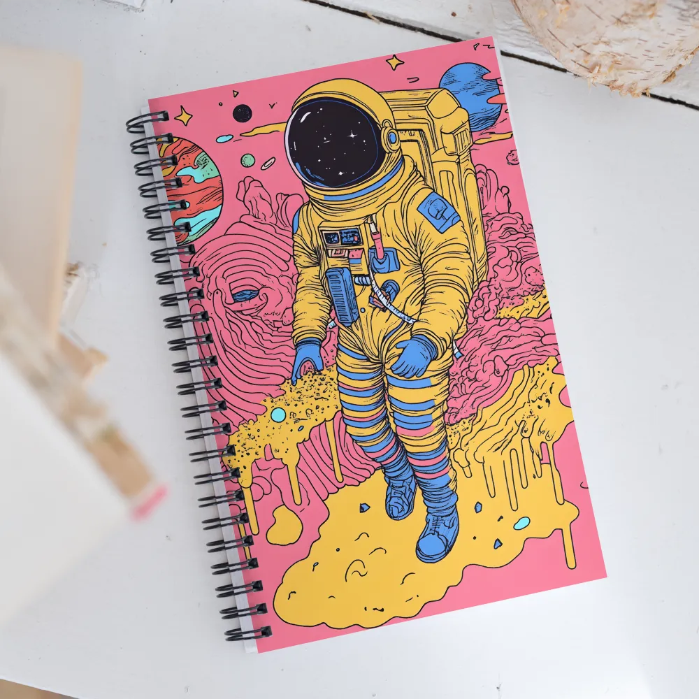 Galactic Wanderer | Spiral Notebook