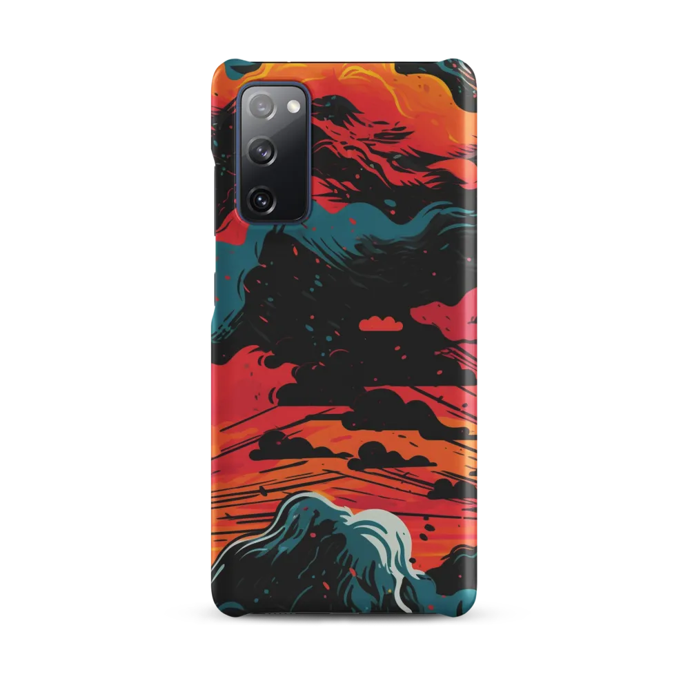 Ethereal Twilight: A Dramatic Landscape in Motion