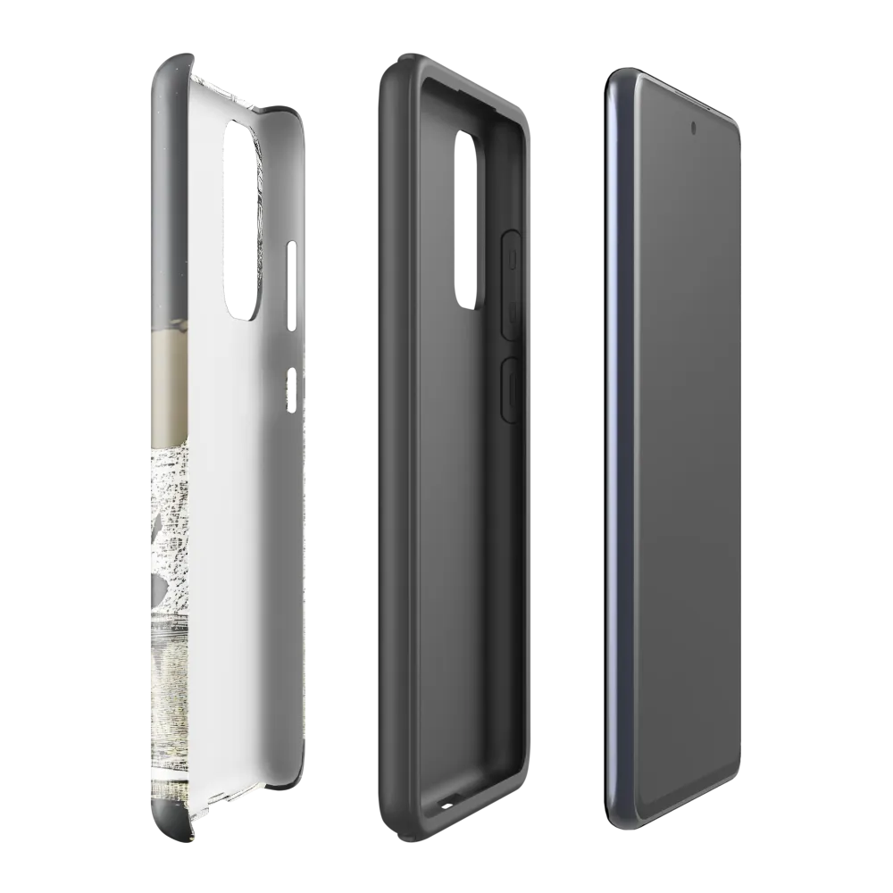 Reflections of a Futuristic Dreamscape | Phone Case |  S20 FE | Tough Case | Glossy