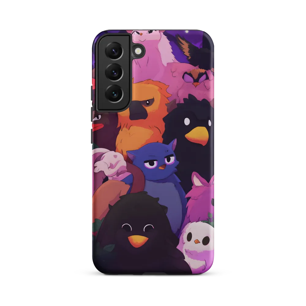 Whimsical Avian Gathering