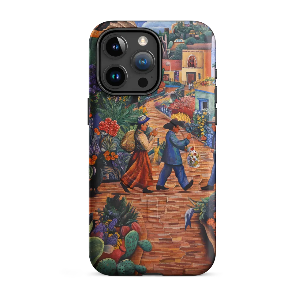 A Mosaic Journey Through Colorful Landscapes
