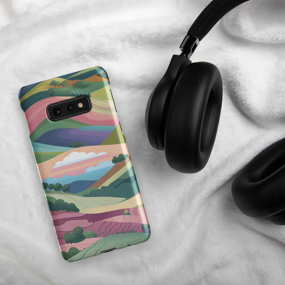 Harmonious Hills | Phone Case |  S10e | Snap Case | Matte