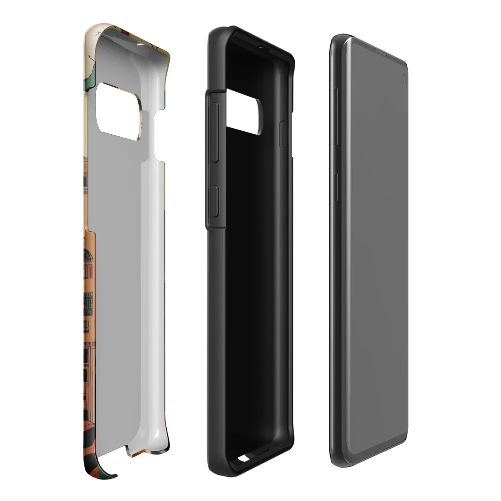 Urban Symphony in Ink | Phone Case |  S10 Plus | Tough Case | Glossy