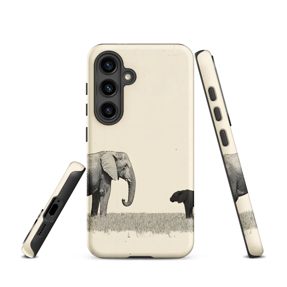 Contrasting Companions | Phone Case |  S24 | Tough Case | Matte