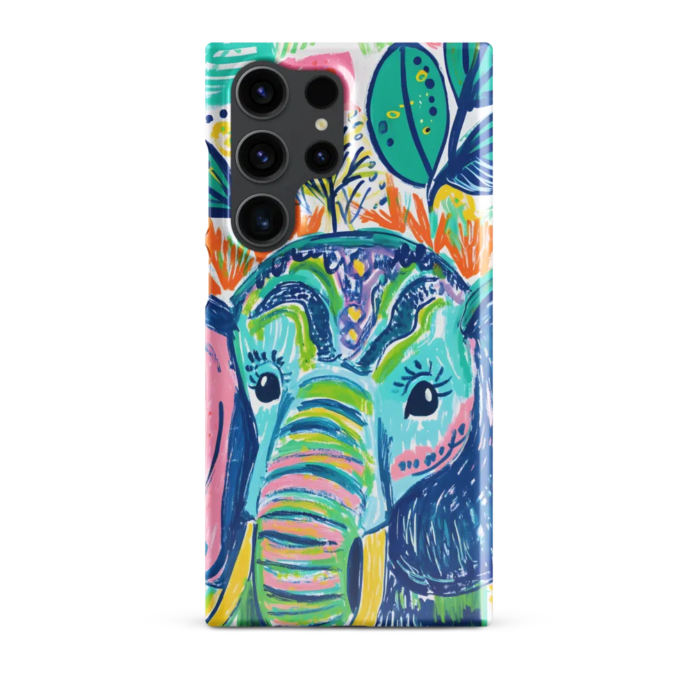 Whimsical Elephant Portrait