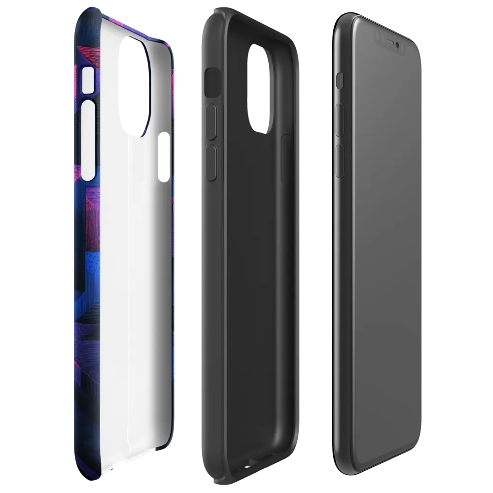 Mysterious Geometric Harmony | Phone Case |  11 Pro Max | Tough Case | Glossy