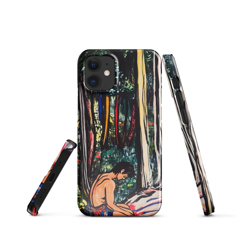 Contemplation in Nature | Phone Case |  12 Mini | Snap Case | Glossy