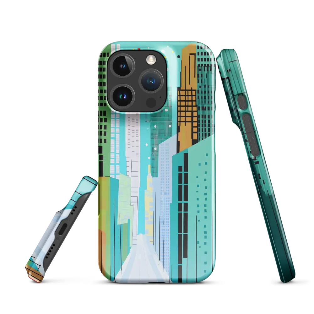 Urban Symphony in Turquoise