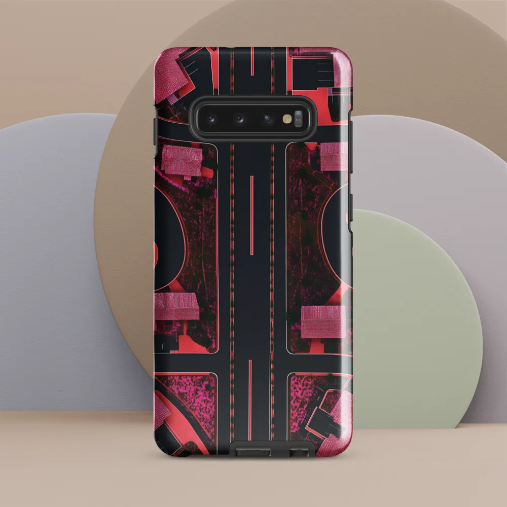 Whispers of a Surreal Suburbia | Phone Case |  S10 Plus | Tough Case | Glossy