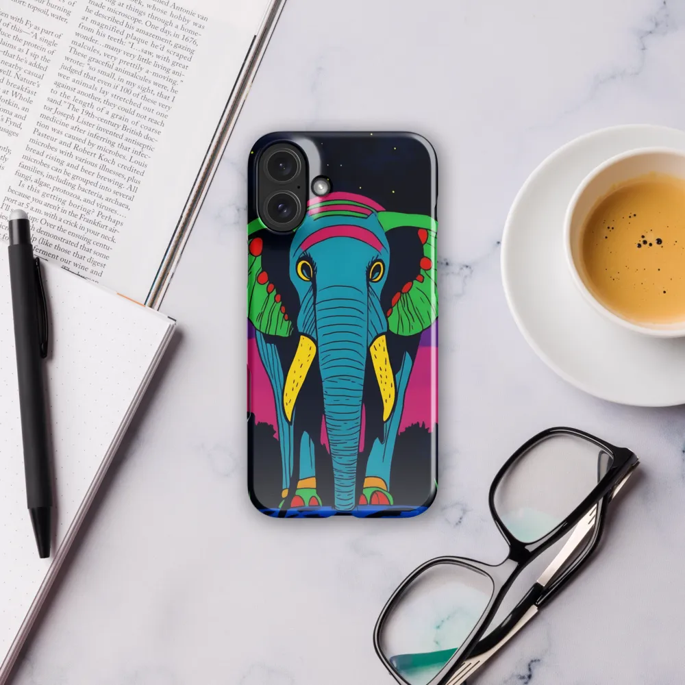 Whimsical Majesty: The Vibrant Elephant