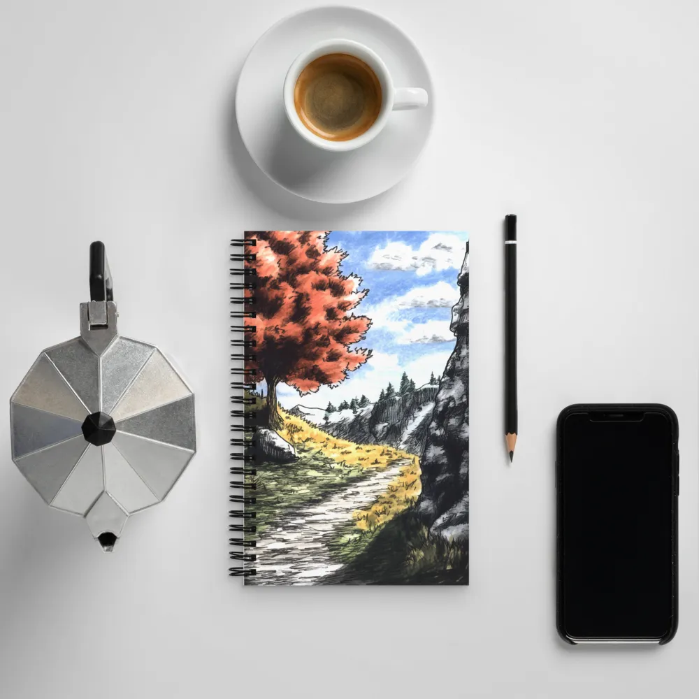 Whispers of Autumn | Spiral Notebook