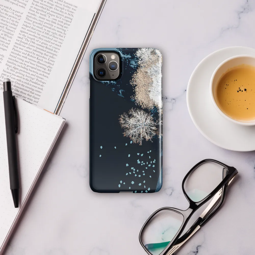 Tranquil Transitions: An Aerial Study of Nature | Phone Case |  11 Pro Max | Snap Case | Glossy