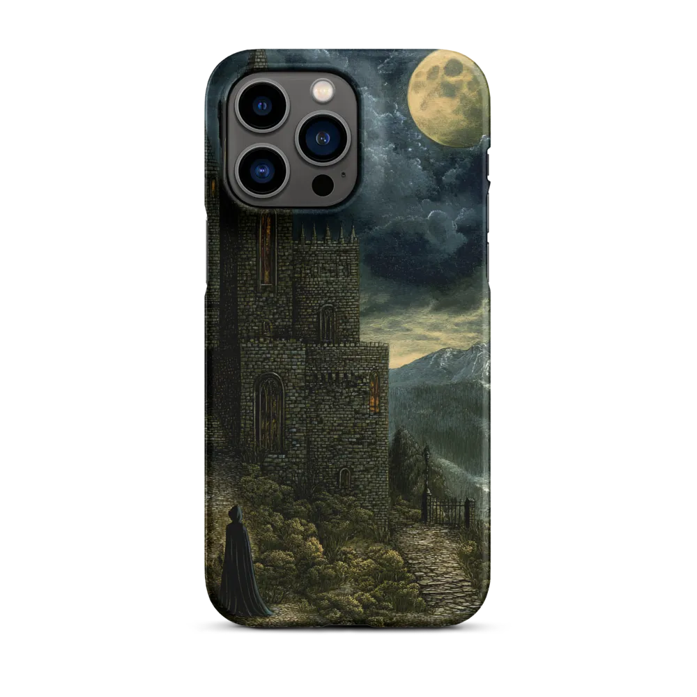 Whispers of the Moonlit Castle | Phone Case |  14 Pro Max | Snap Case | Matte